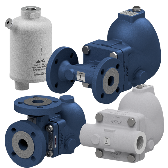 Air and gas float traps