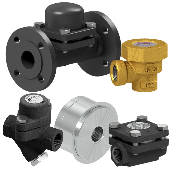 Thermostatic steam traps