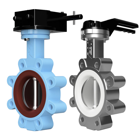 Automated Butterfly valves wafer